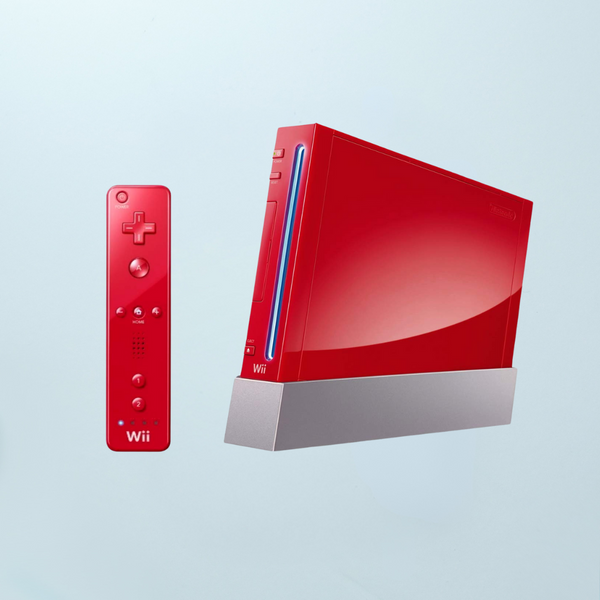 Nintendo Wii Console (Red)1