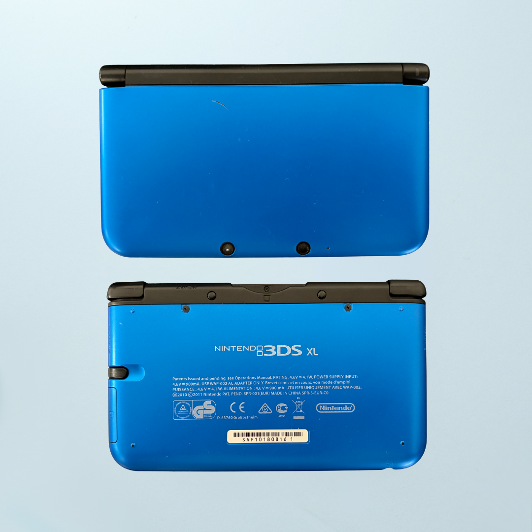 Nintendo 3DS XL Console - Blue/Black (Boxed) - Memory Lane Games