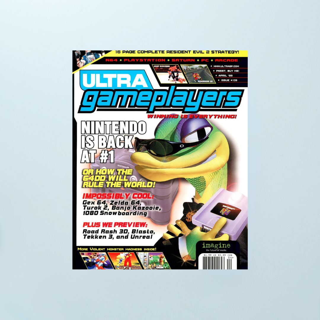 Ultra Game Players Gaming Magazines - Memory Lane Games