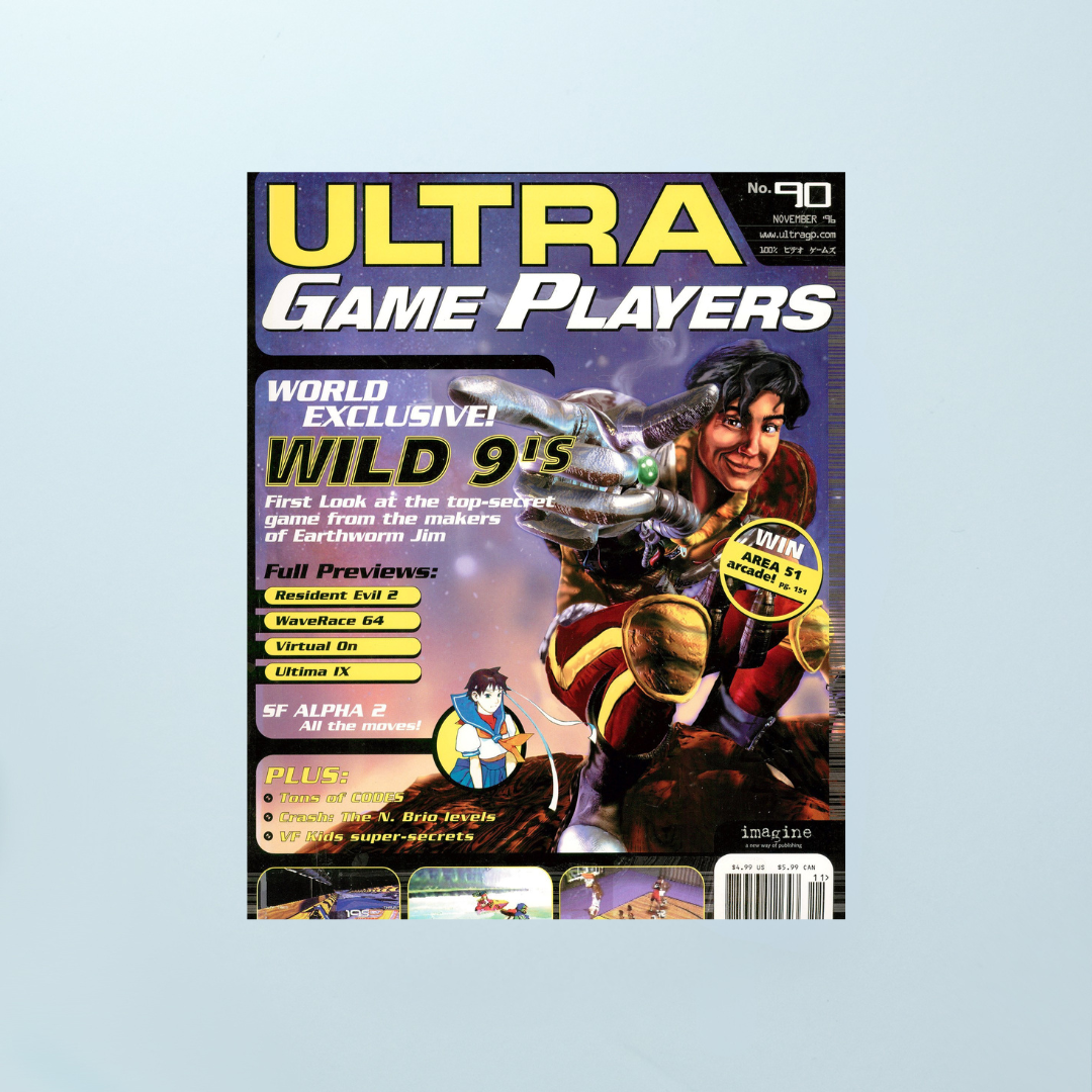 Ultra Game Players Gaming Magazines - Memory Lane Games