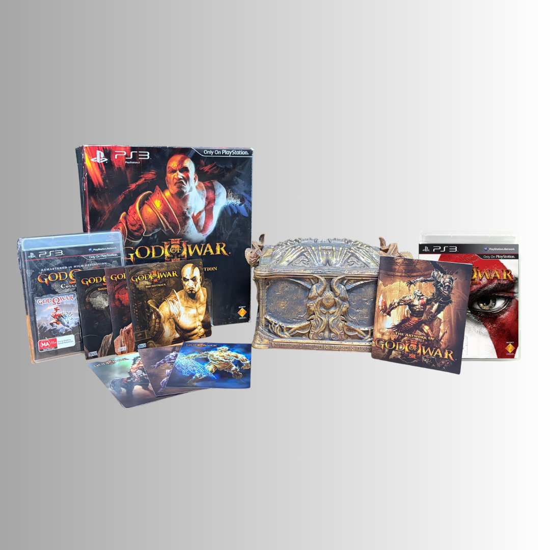 God of War III (Ultimate Trilogy Edition - Pandora's Box) - Memory Lane Games