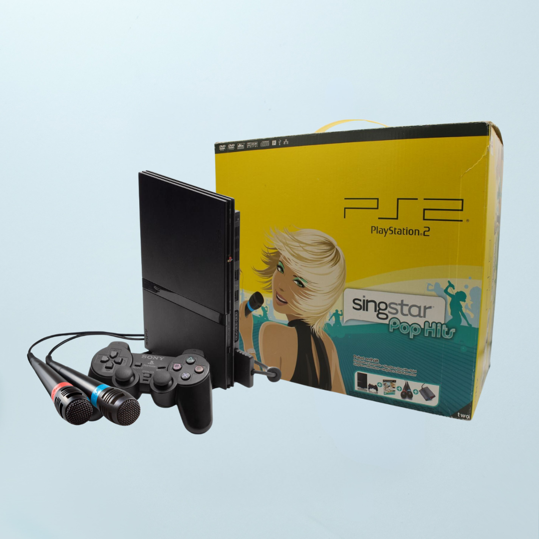 PlayStation 2 SingStar Pop Hits Bundle (Boxed)
