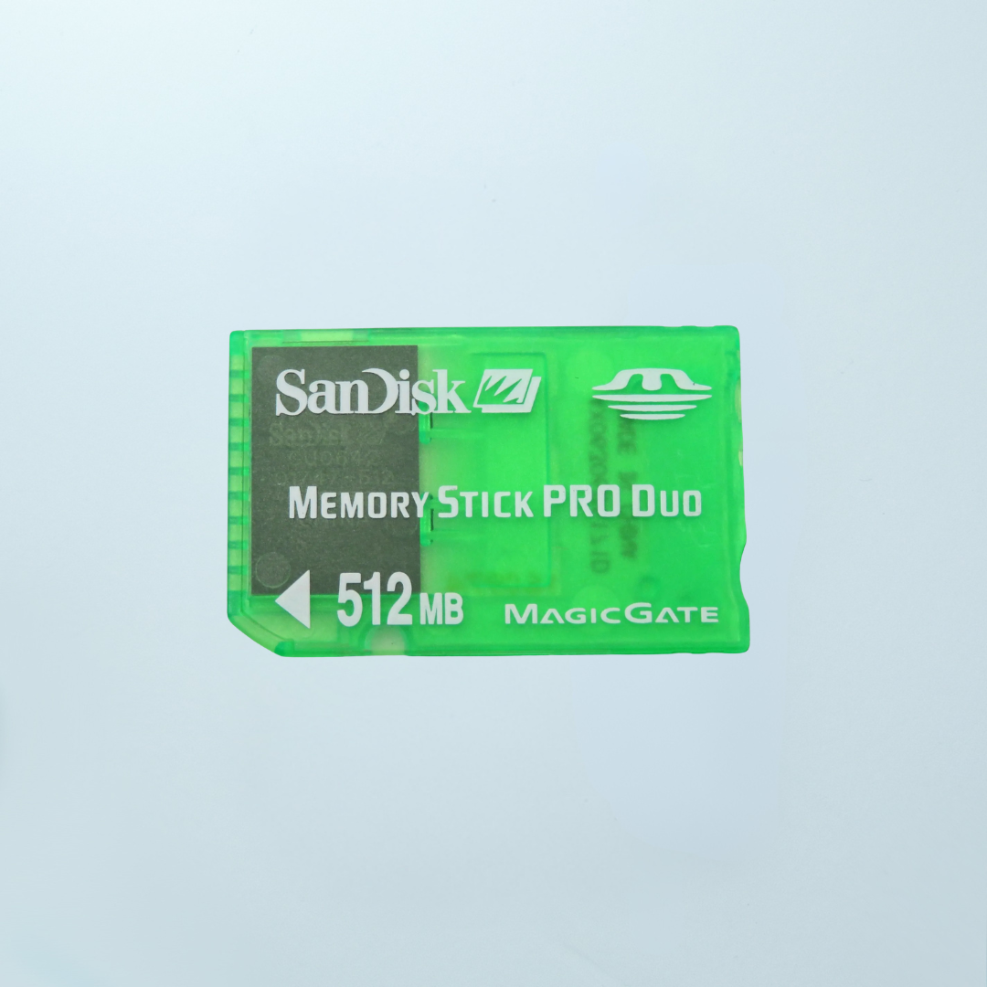 PSP SanDisk Memory Card / Stick Pro Duo - 512mb - Memory Lane Games
