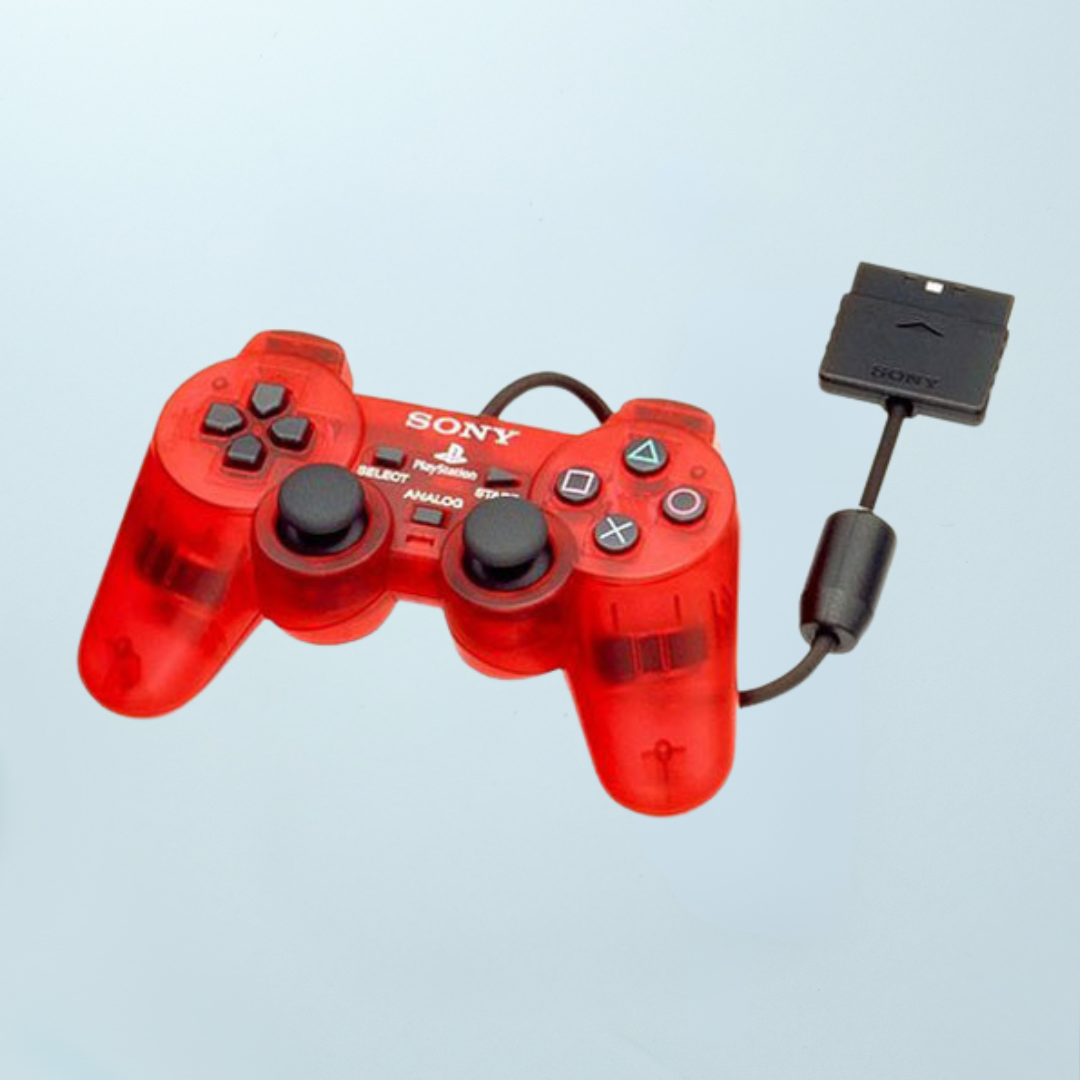 PlayStation 2 DualShock 2 Controller - Crimson Red