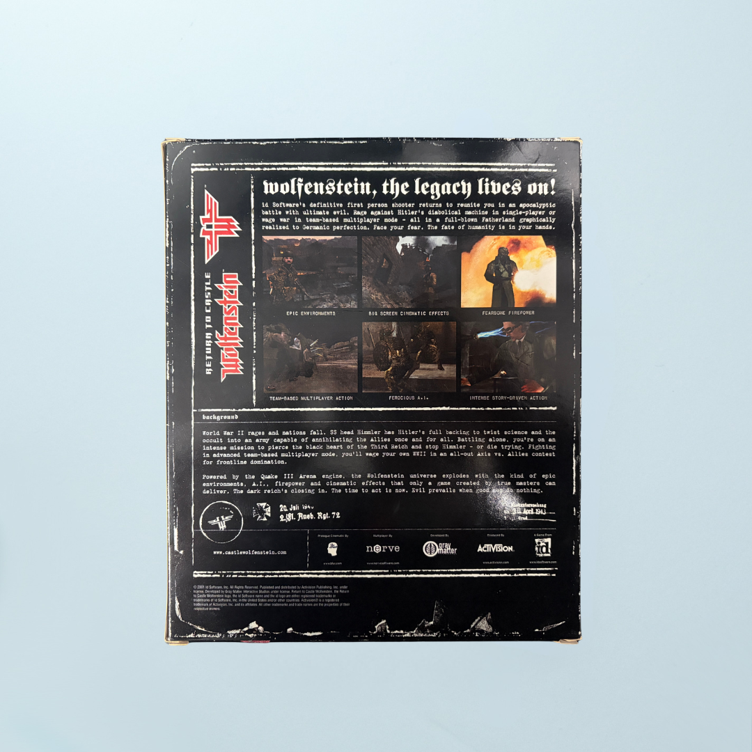Return to Castle Wolfenstein