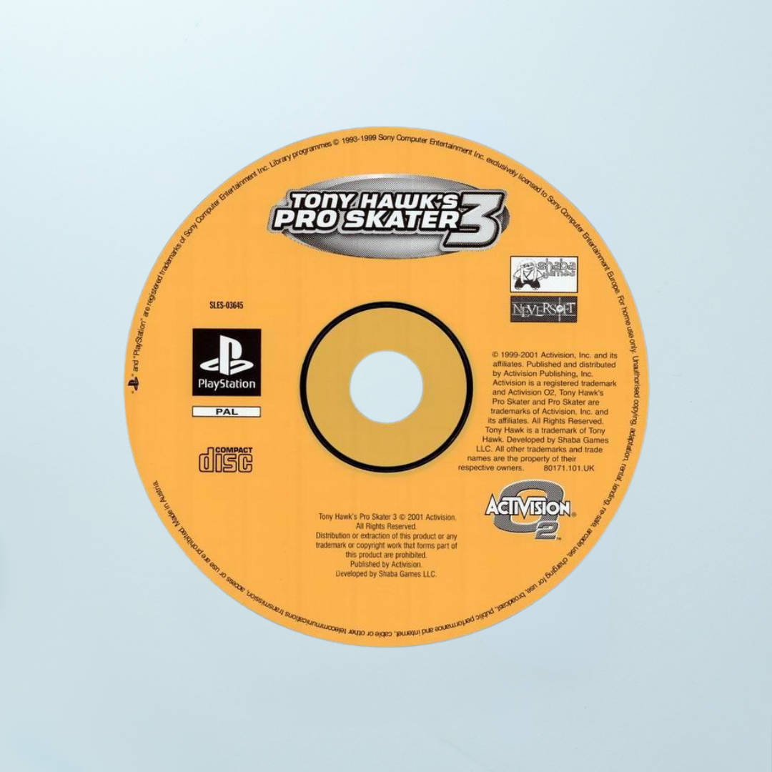 Tony Hawk's Pro Skater 3