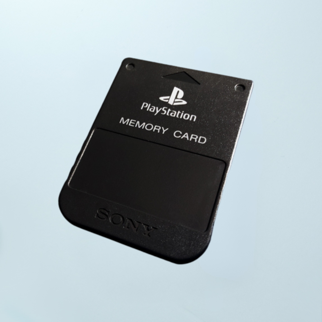 PlayStation 1 Memory Card - Black