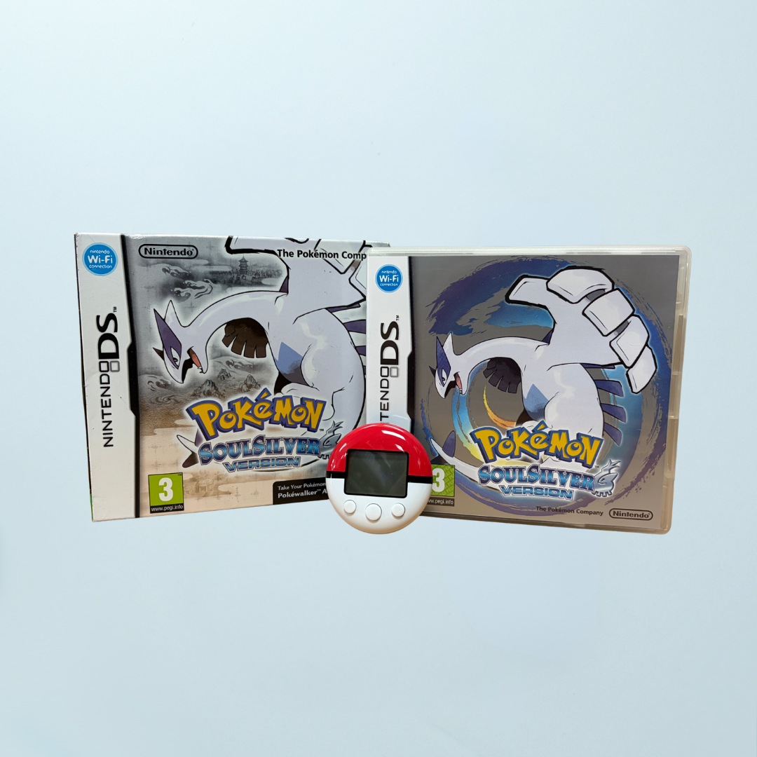 Pokémon SoulSilver Version (Boxed Pokewalker Edition) - Memory Lane Games
