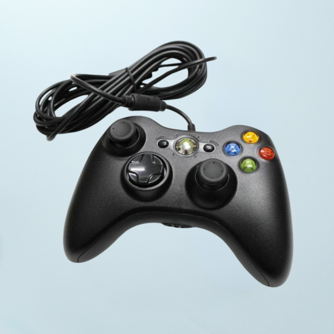 Xbox 360 S Controller (Wired) - Memory Lane Games