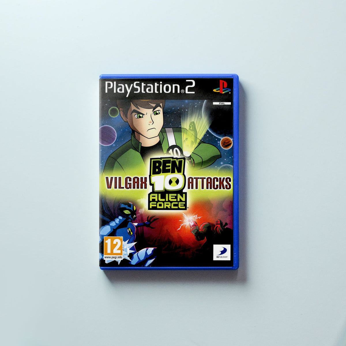Jeu PS2 Ben 10 Alien Force : Vilgax Attacks - Version Italienne COMPLÈTE - Bon état