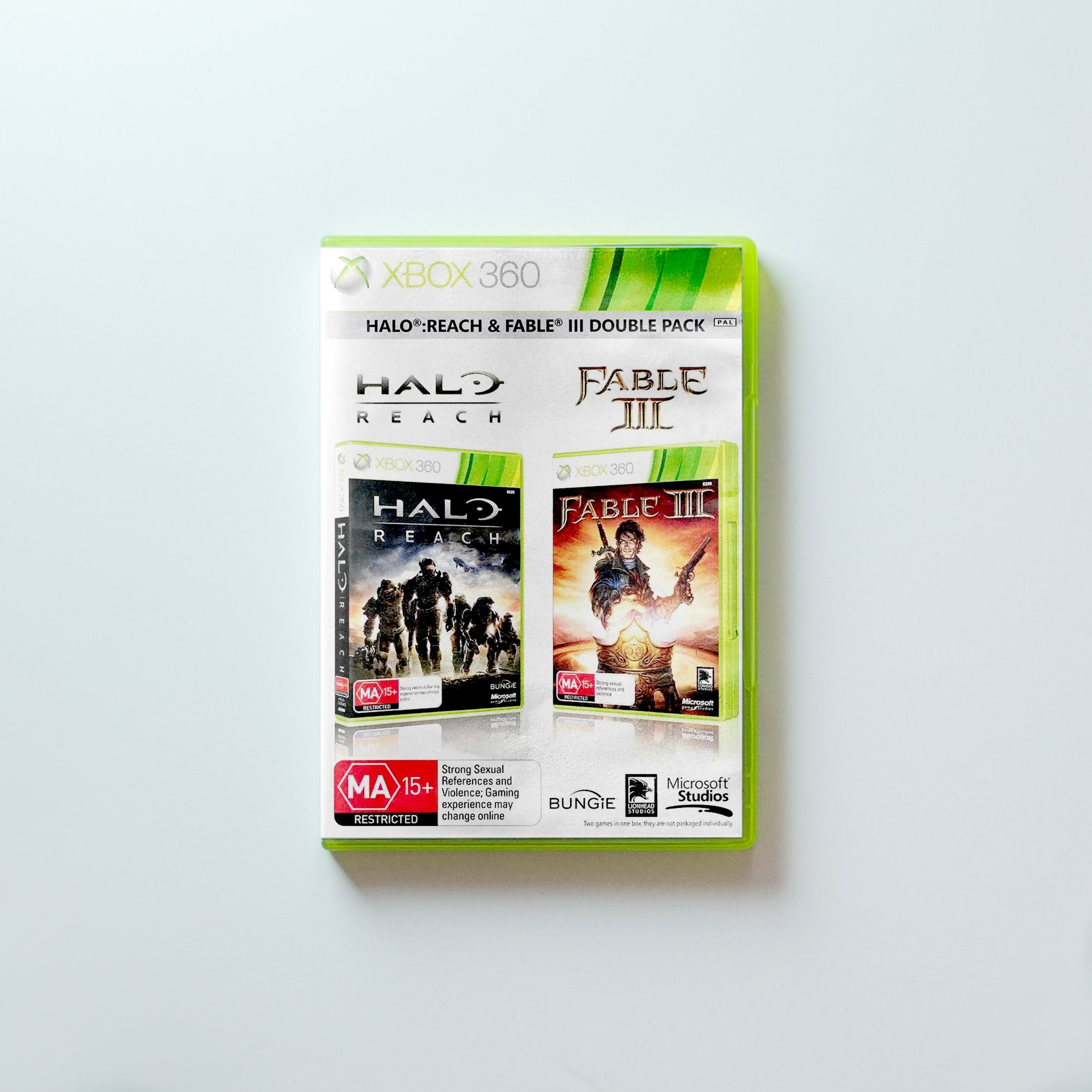 Halo Reach & Fable III Double Pack